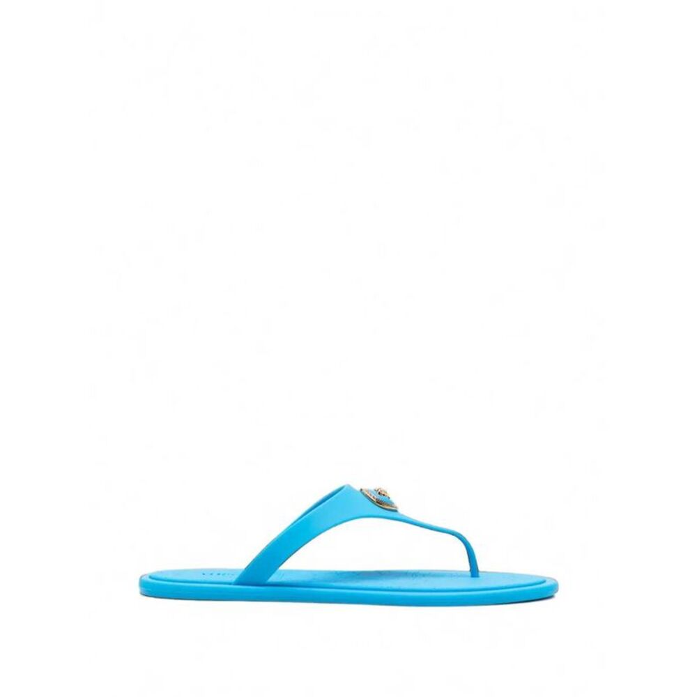 Versace Women Medusa-Plaque Thong Sandals